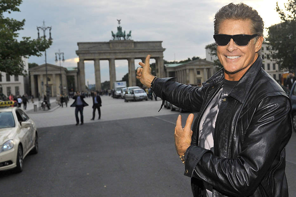 Hier hatte Hasselhoff 1989 seinen berühmten Auftritt vor der Berliner Mauer.