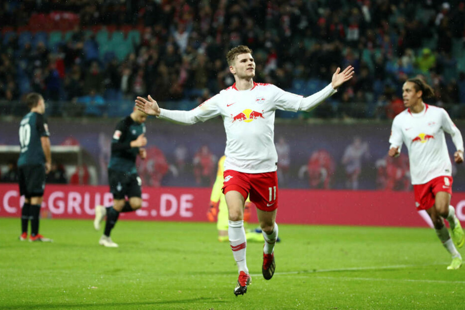 In 102 Pflichtspielen für RB Leipzig bringt es Werner auf 55 Tore und 20 Vorlage - eine starke Ausbeute.