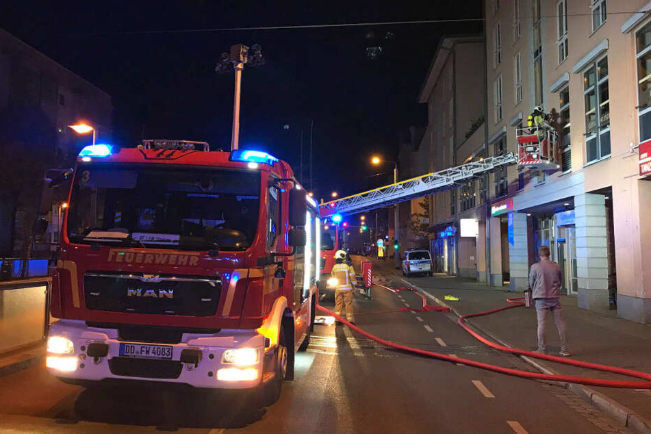 Zum Glück wurde das Feuer rechtzeitig entdeckt und unter Kontrolle gebracht.