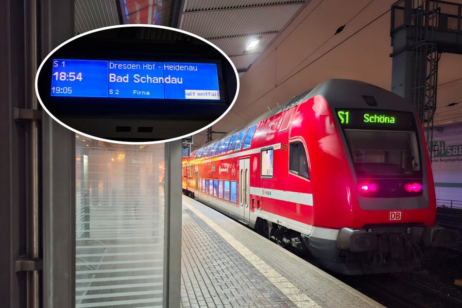 Dresden: Halt entfällt: Diese Bahnstörung in Dresden sorgt für Probleme