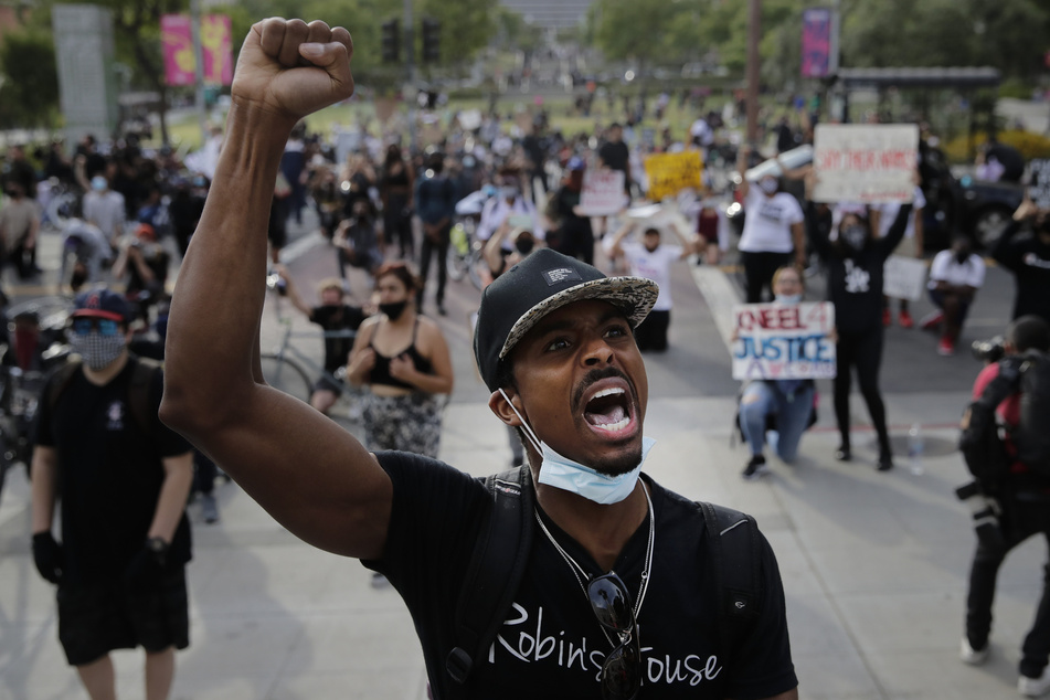 Eine Demonstration gegen Rassismus in den USA.