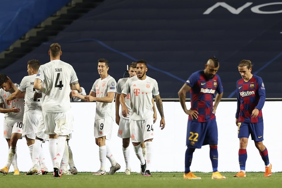 Es war eine Demonstration: Der FC Bayern zerlegte im Champions-League-Viertelfinale den FC Barcelona mit 8:2.