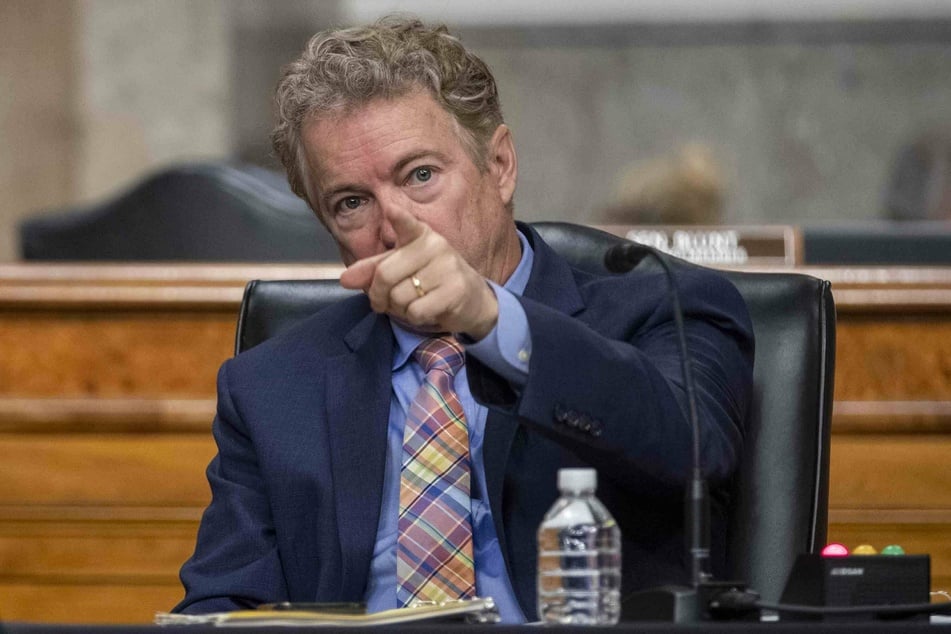 Republican Senator Rand Paul received a suspicious package full of white powder at his Kentucky home on Monday.