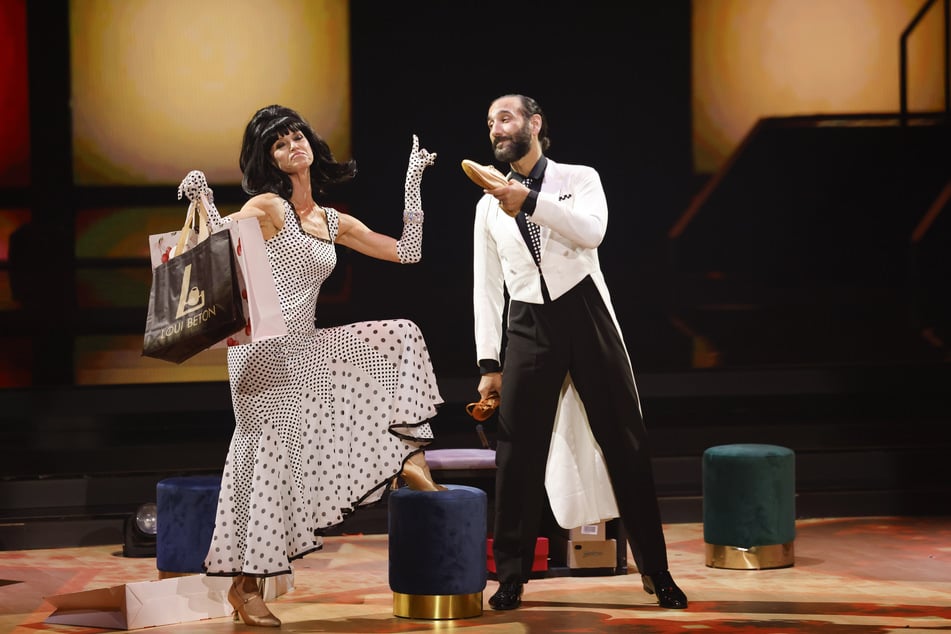 Gemeinsam mit Massimo Sinató (45) tanzte die 56-Jährige bei "Let's Dance".