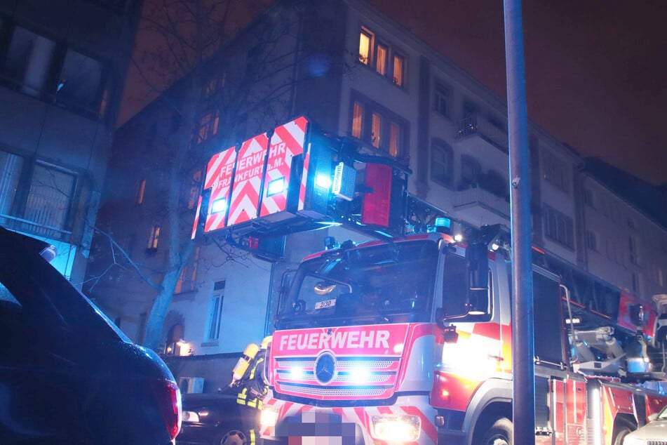 Die Wohnung im Frankfurter Westend war im Anschluss nicht mehr bewohnbar.