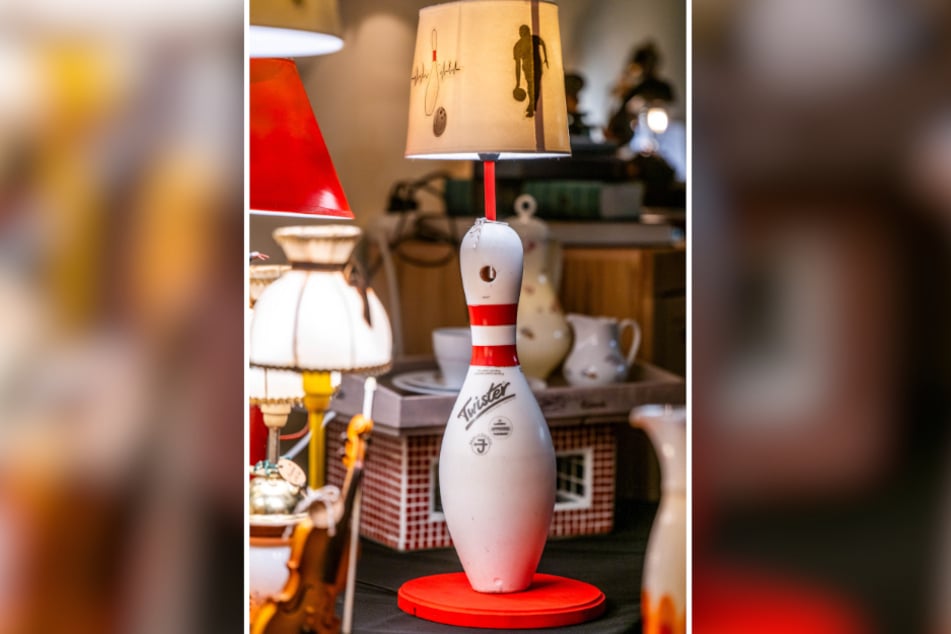 Selbst einen Bowlingpin hat er umgebaut.
