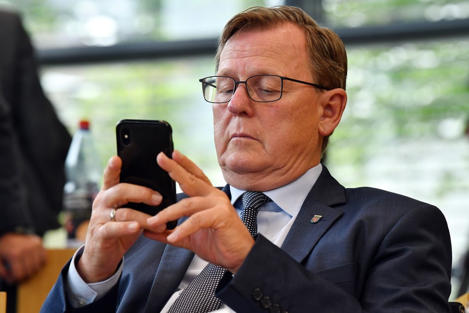 Thüringens Ministerpräsident Bodo Ramelow (68, Linke) wurde in dem Podcast auf das Berühmtsein angesprochen. (Archivbild)