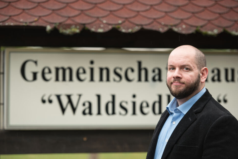Der umstrittene NPD-Ortsvorsteher Stefan Jagsch.