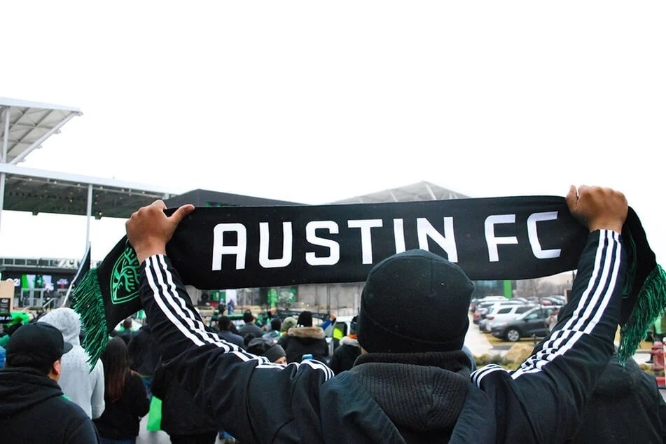 When you're in supporters section at an Austin FC match, beer showers are always in the forecast.