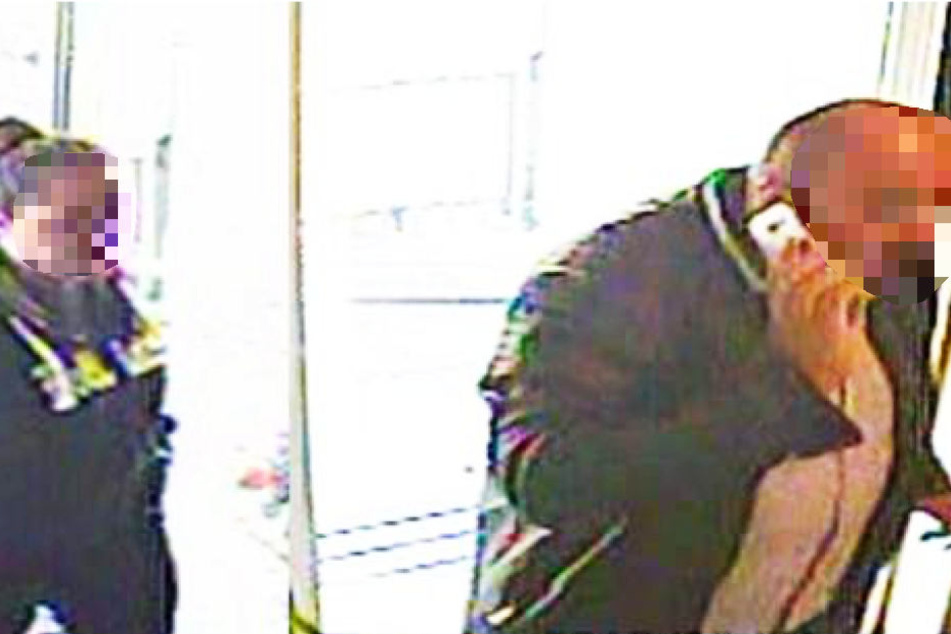 Die Polizei fahndet nach diesen beiden Personen.