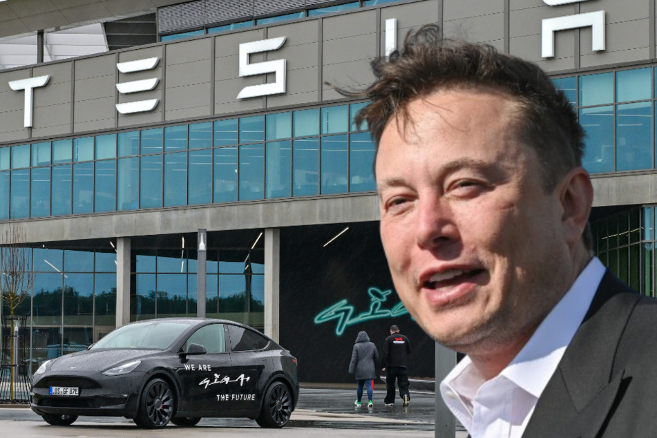 In der Gigafactory bei Berlin hat Elon Musk (52) die Produktion von Tesla-Autos wieder gestartet.