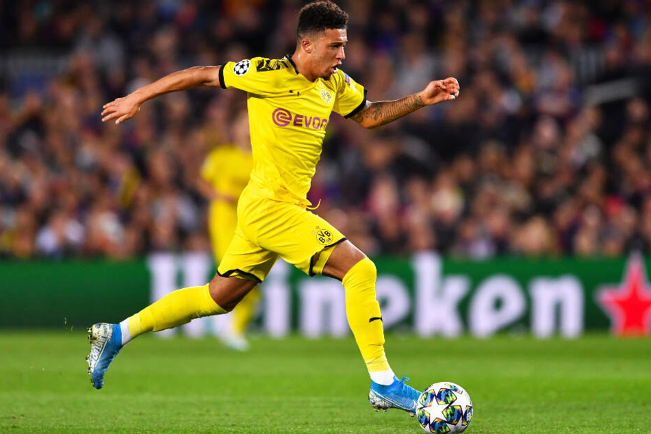 Jadon Sancho sorgt beim BVB mal wieder für mächtig Wirbel.