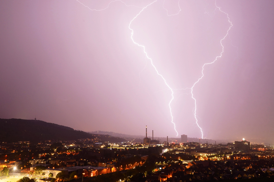 In Stuttgart kann es zu Unwettern kommen.