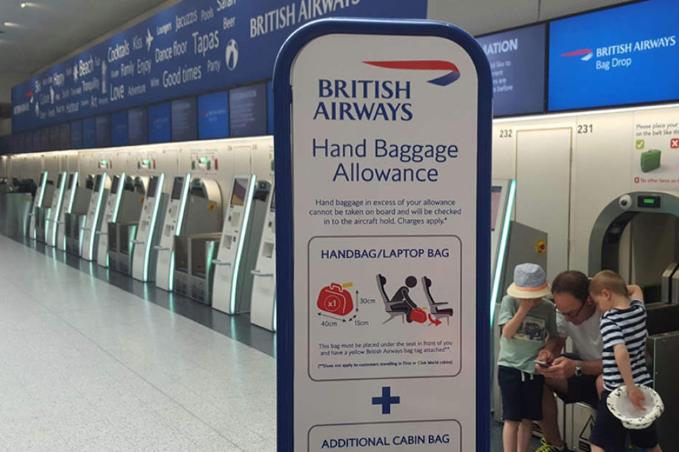 Die Fluglinie British Airways hat für diesen Samstag alle Flüge aus London gestrichen.