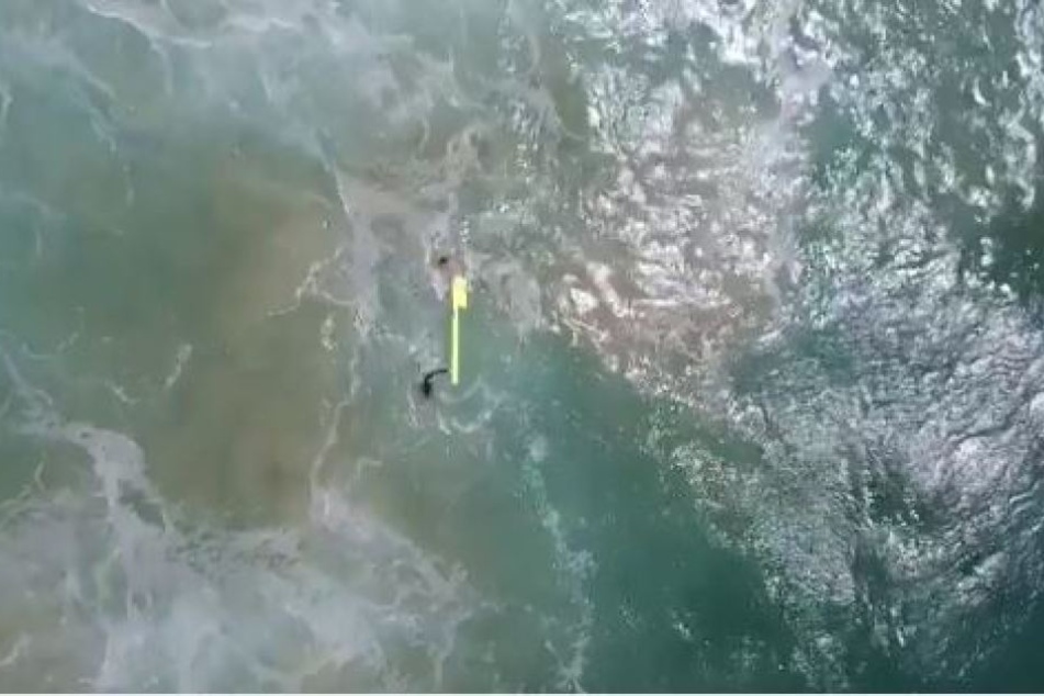Die Rettungsaktion per Drohne war eine absolute Weltpremiere.