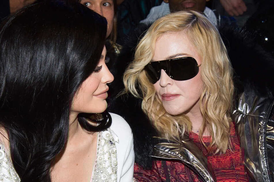 Prominenz im Publikum: Kylie Jenner und Madonna schauten sich die neuste Mode bei der New York Fashion Week an.