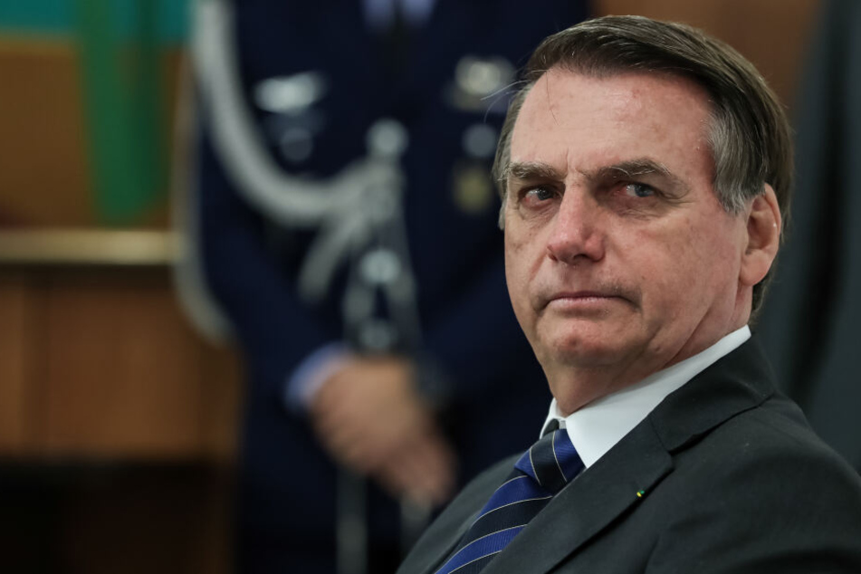 Präsident Jair Bolsonaro (64).