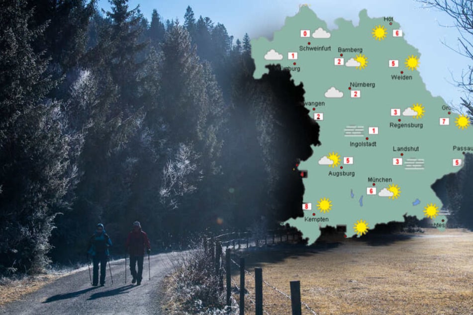Bei sonnigem Wetter bietet sich ein schöner Spaziergang an. (Bildmontage)
