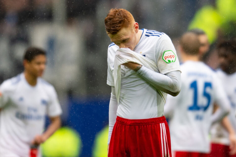 David Bates steht offenbar vor dem Aus beim HSV.