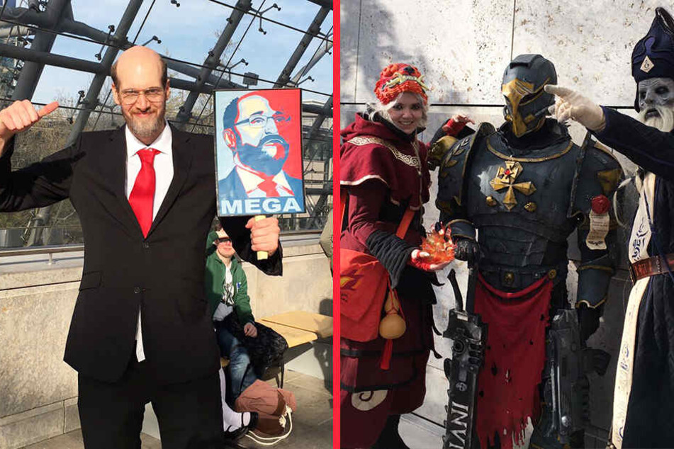 Nicht nur Comic-Figuren dienten als Kostümvorbild.