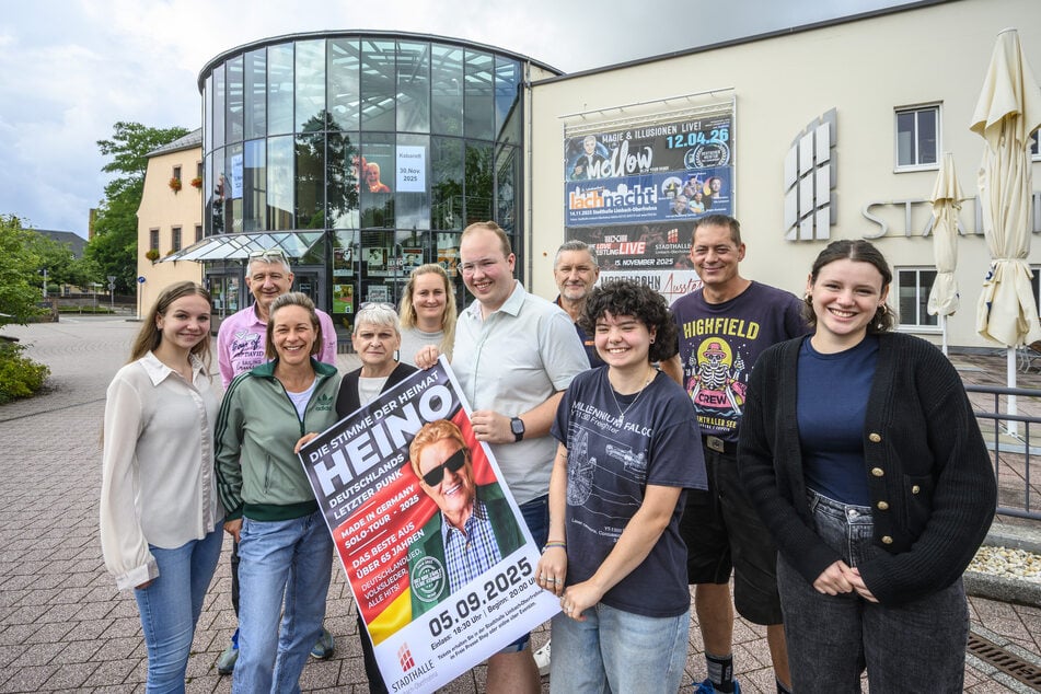 Das Team der Stadthalle Limbach-Oberfrohna freut sich auf Heino.