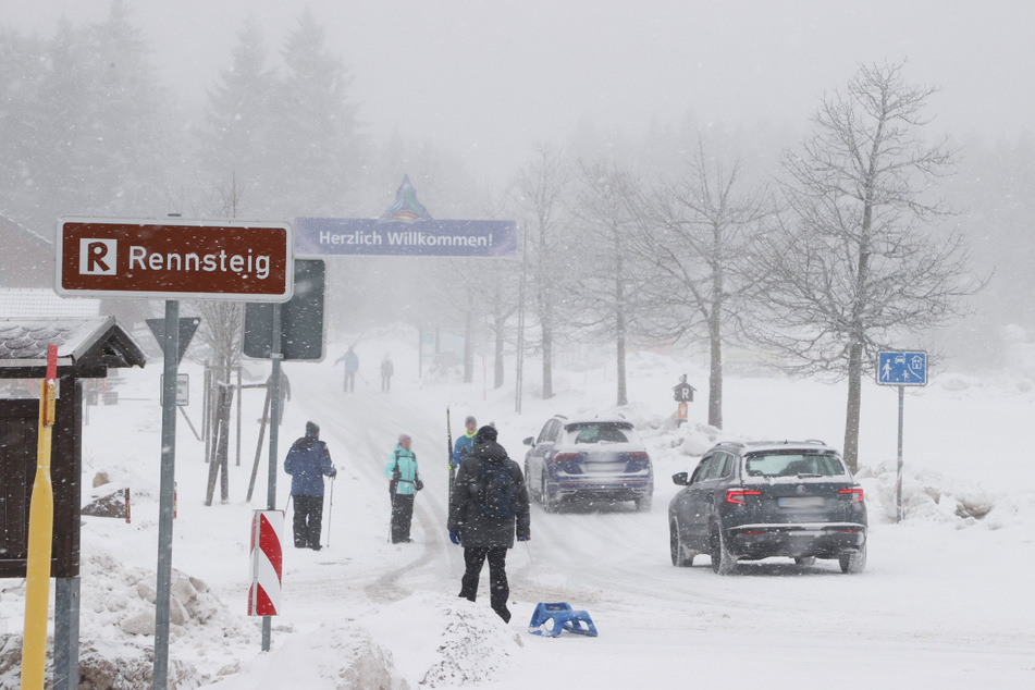 Folgen des Klimawandels? Kaum noch Schnee im Thüringer Wald nach Frühlingswetter