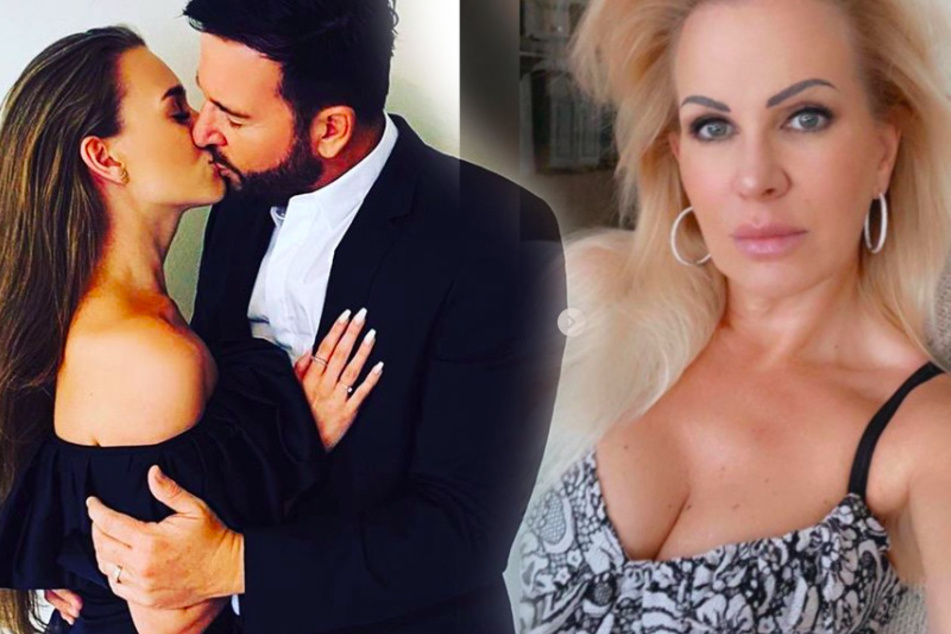 Claudia Norberg (r) ist es ein Dorn im Auge, dass Laura nach der Hochzeit mit dem Wendler ebenfalls Norberg heißt.