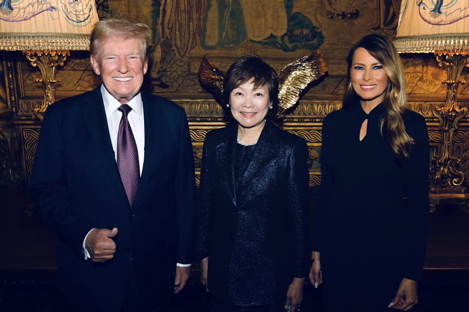 Trump hosts widow of Japanese PM who was assassinated as Melania makes rare appearance