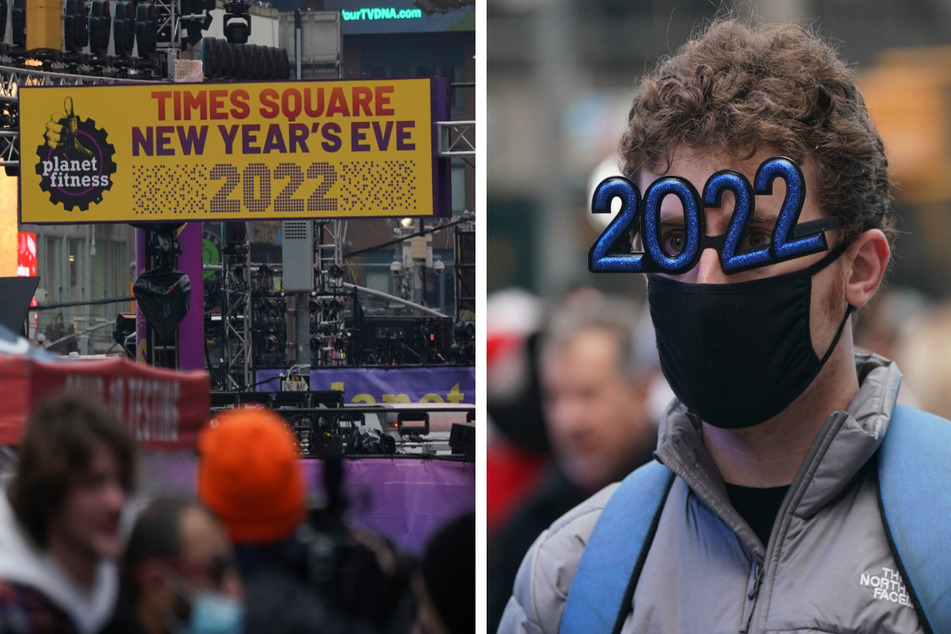 New Year's Eve in Times Square will look very different this year.