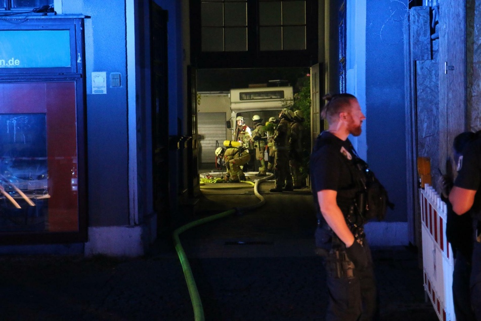 Die Feuerwehr war mit 50 Kräften im Einsatz.