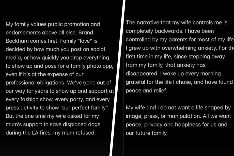 "Familien'liebe' bemisst sich daran, wie viel du auf Social Media postest und wie schnell du alles stehen und liegen lässt, um für ein Familienfoto zu posieren. Auch wenn dies auf Kosten unserer beruflichen Verpflichtungen geht."