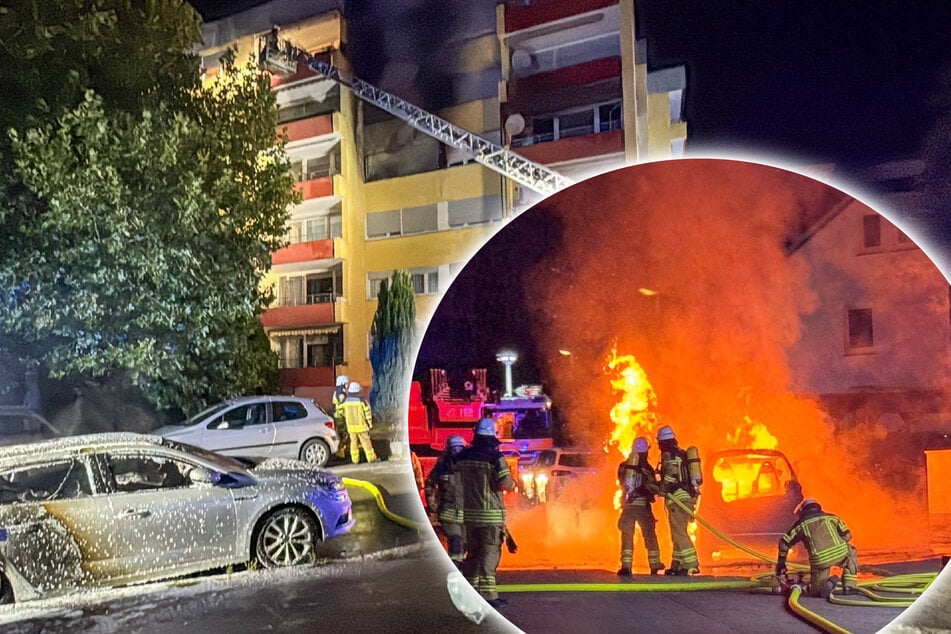 Feuerwehr muss Bewohner aus brennendem Wohnhaus retten