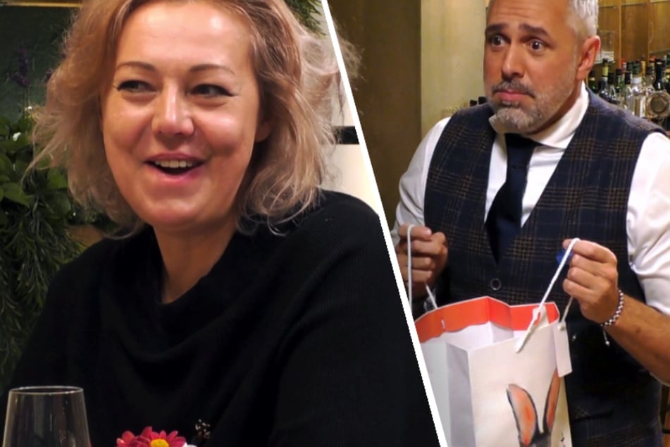 First Dates: First Dates: Als Elena ihre Geschenke auspackt, herrscht Fremdscham