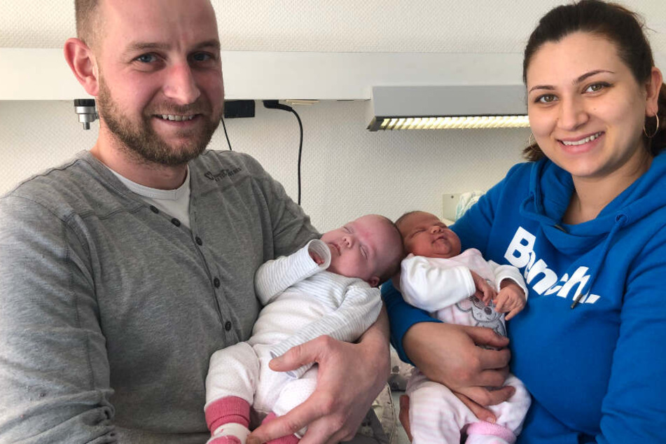 Seltene Zwillings-Geburt: Baby Liana kommt 97 Tage früher als Schwester