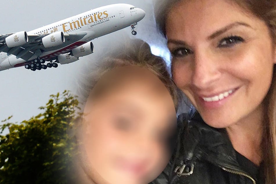 Ellie Holmann und ihre kleine Tochter wurden in Dubai verhaftet.