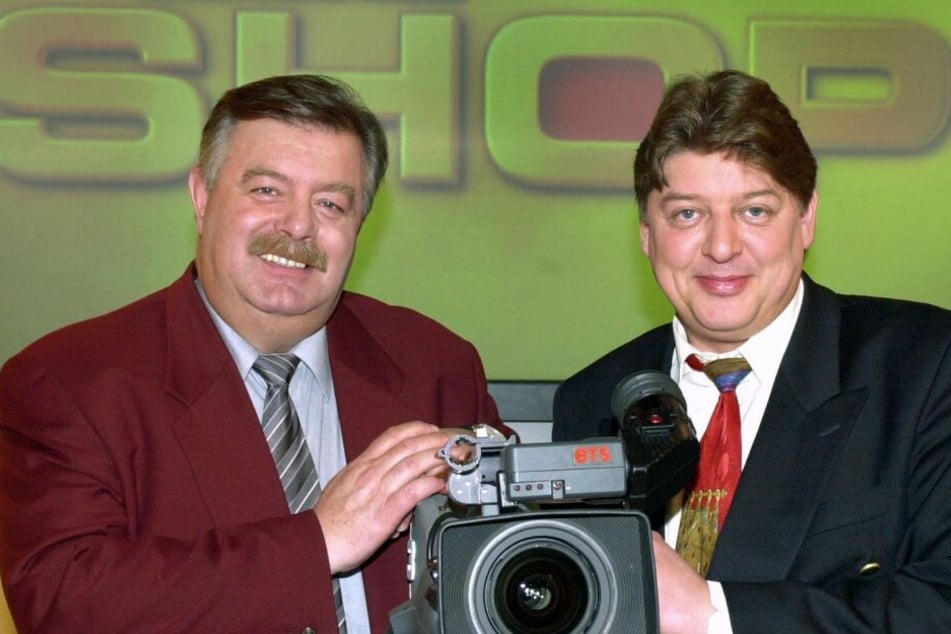 Walter Freiwald und Harry Wijnvoord (l) waren Moderatoren des Teleshopping-Kanals "RTL Shop" (Archivbild).