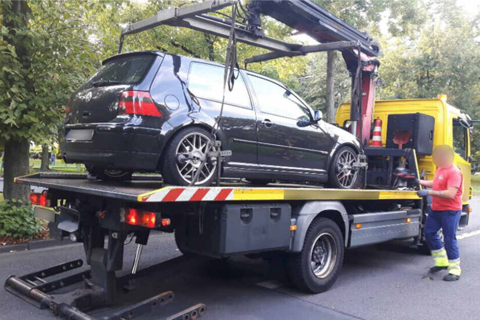 Der Wagen wurde sichergestellt.