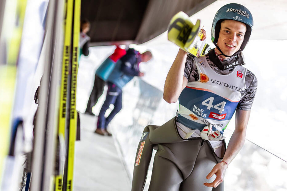 Mit-Favorit Philipp Aschenwald aus Österreich während des Trainings. (Archiv)