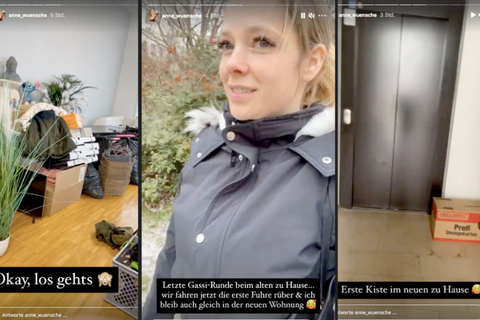 Anne Wünsche (29) hat ihre alte Wohnung hinter sich gelassen.
