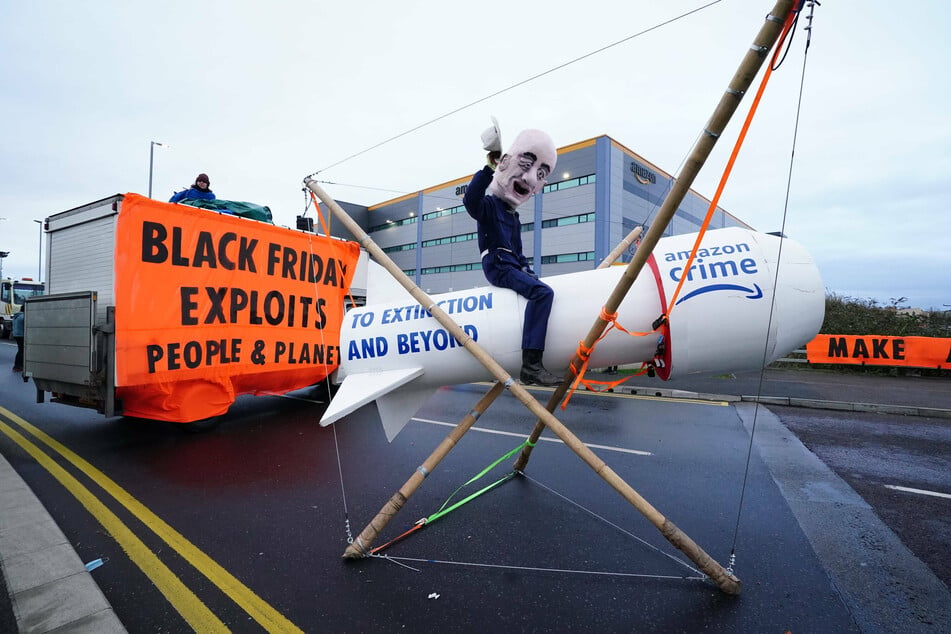 Amazon workers in 20 countries ring in Black Friday with protests