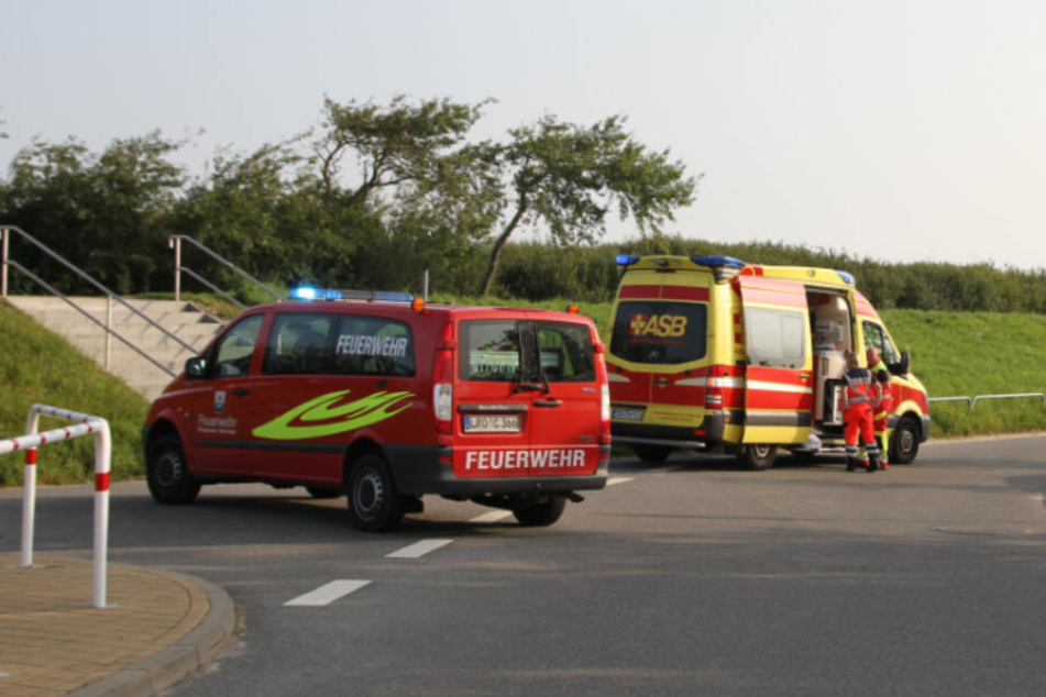 Zahlreiche Rettungskräfte waren vor Ort.