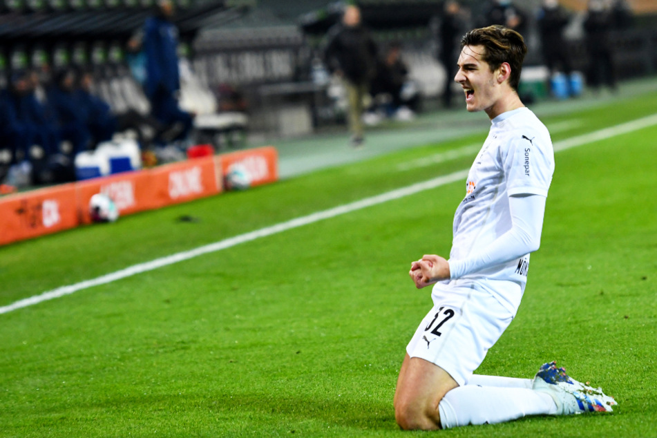 Florian Neuhaus (23) hat für Borussia Mönchengladbach in 93 Einsätzen 13 Tore erzielt und 16 Vorlagen gegeben - eine starke Quote!
