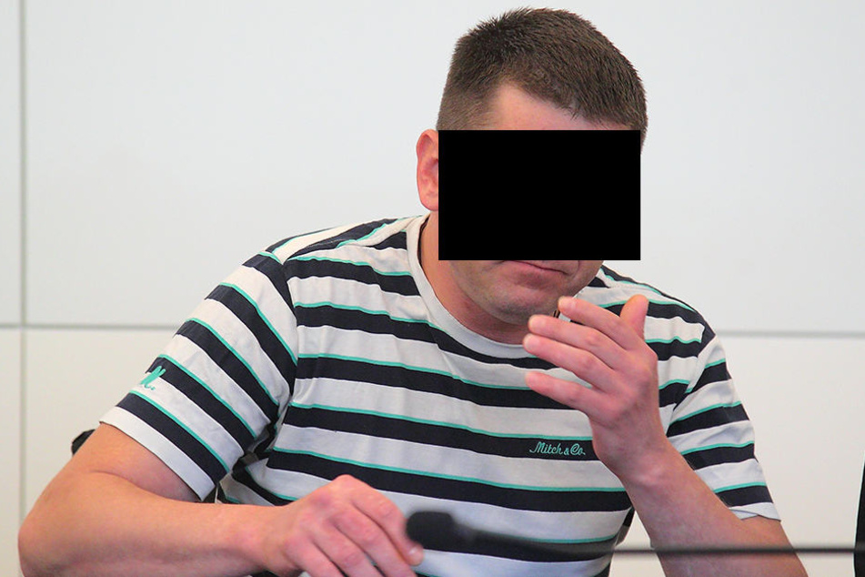Kenny P. (36) erschlug laut Anklage in der Huschhalle Geza L. (61).