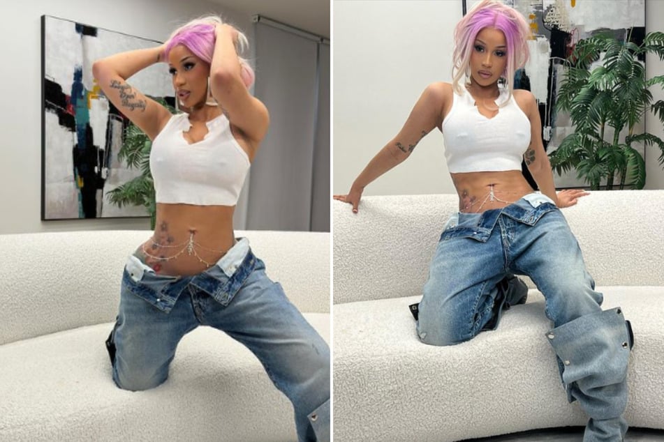 Cardi B wants to gain some weight. The rapper says she looks "too f**king skinny."