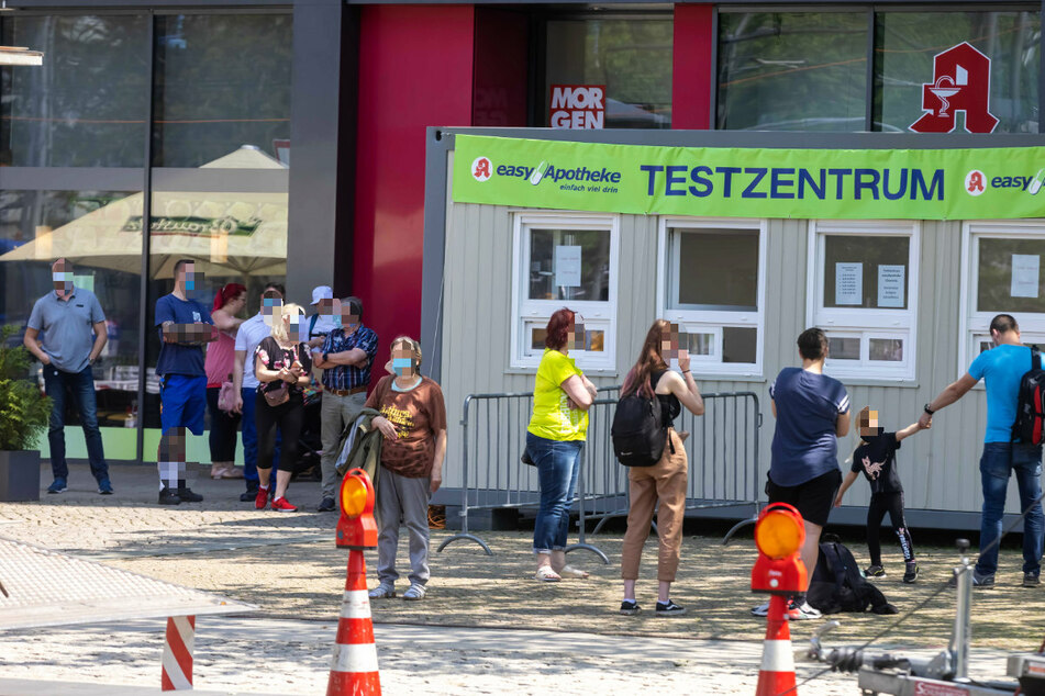 Mindestens 20 Teststationen sollen in der Stadt Chemnitz bleiben.