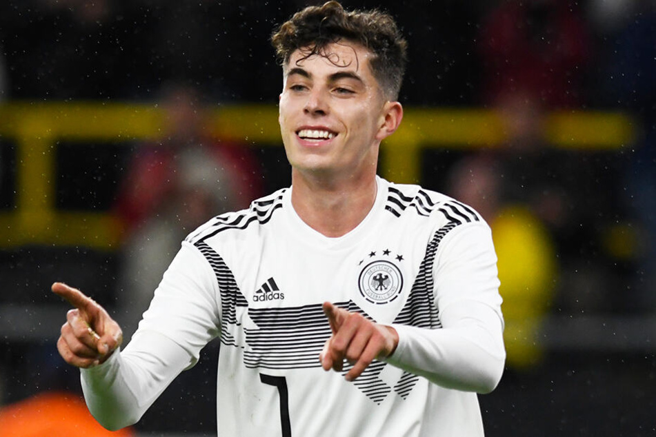 Kai Havertz erzielte gegen Argentinien sein erstes Länderspieltor.