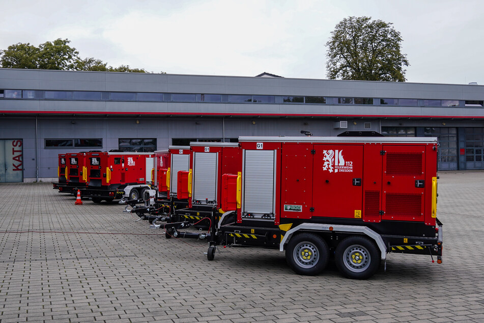 Sieben neue Notstromgeneratoren sollen im Ernstfall aushelfen.