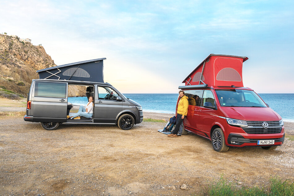 Mit den Freizeitmobilen ist man extrem flexibel und kann an vielen Orten Urlaub machen.