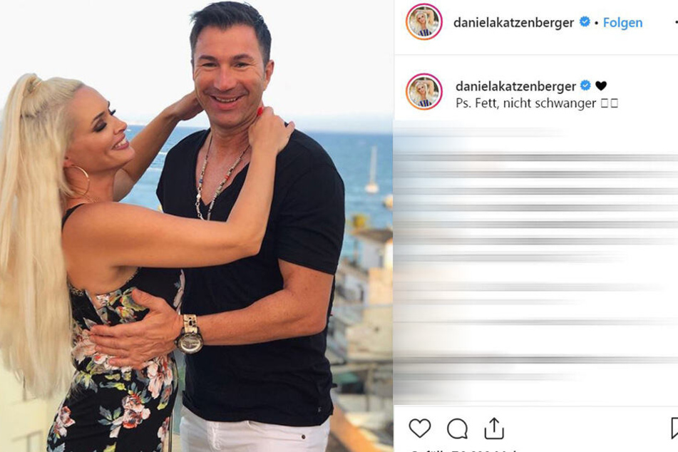 Strahlen um die Wette: Daniela Katzenberger (32) und Gatte Lucas Cordalis (52).