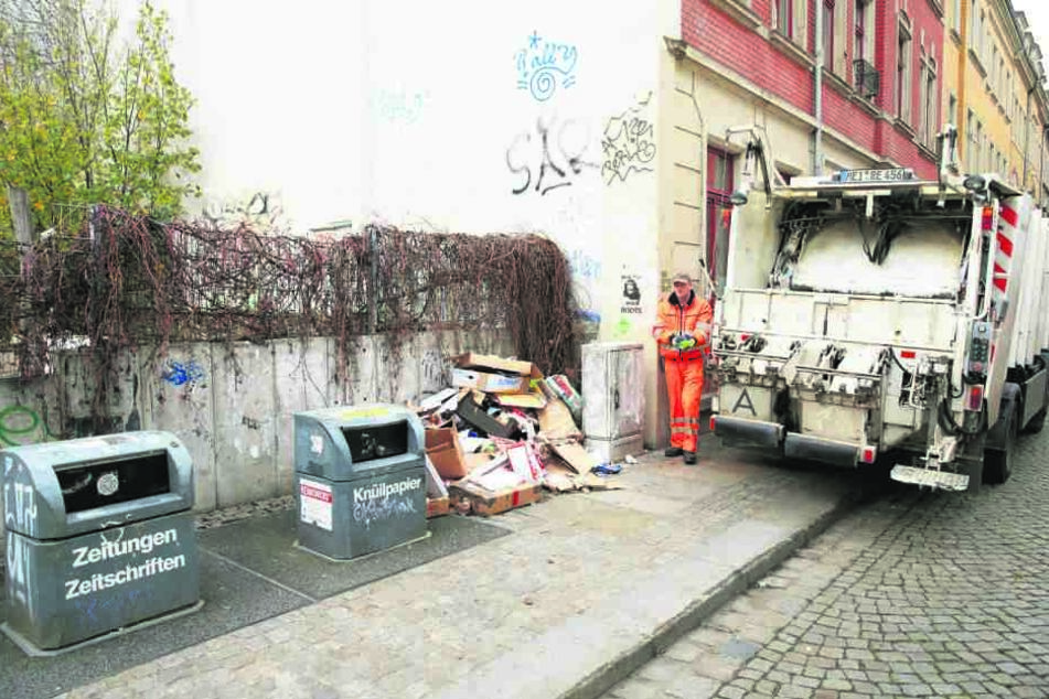 Eigentlich gehört Müll in die Tonne. Landet er daneben, berechnet die
Stadtreinigung künftig deutlich mehr Gebühren.